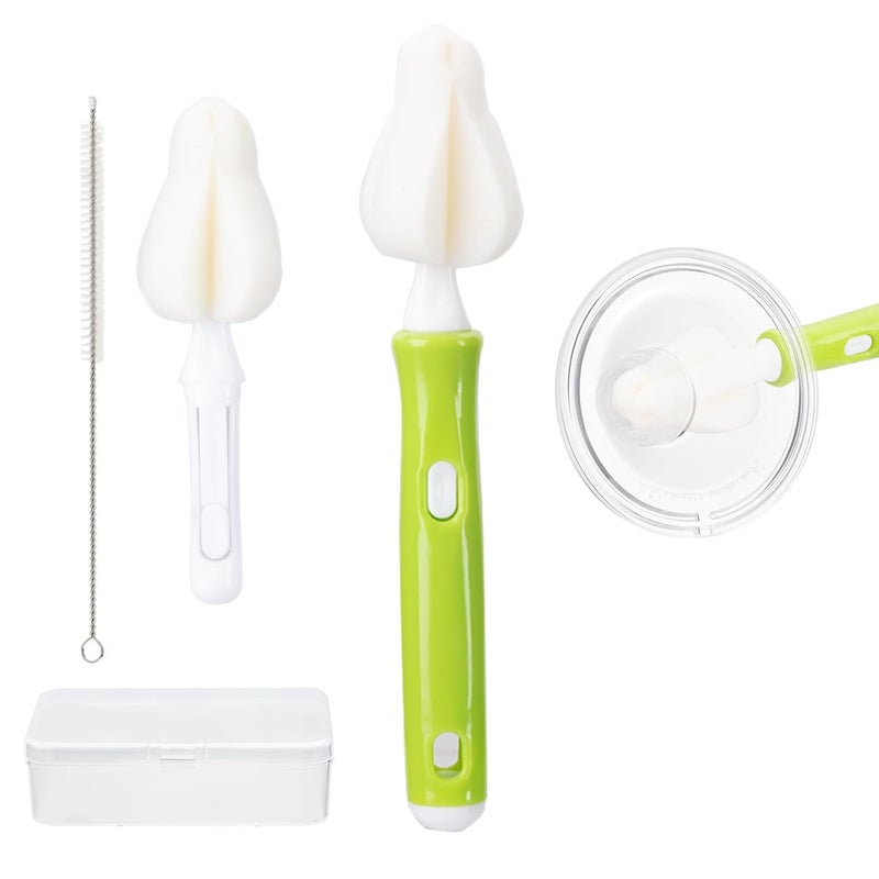 TEITEAI Breast Pump Cleaning Kit, Compatible with Momcozy Breast Pumps, Breast Pump Cleaning Brush, Breast Pump Brushes for Cleaning - Image 1